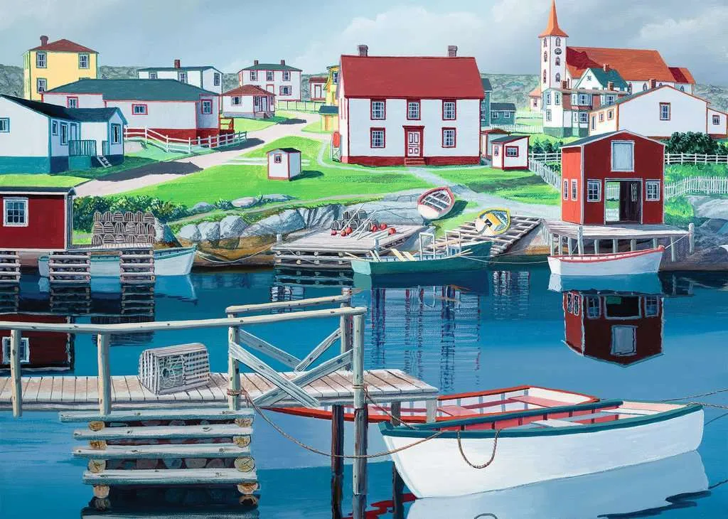 1000pc Puzzle - Greenspond Harbor