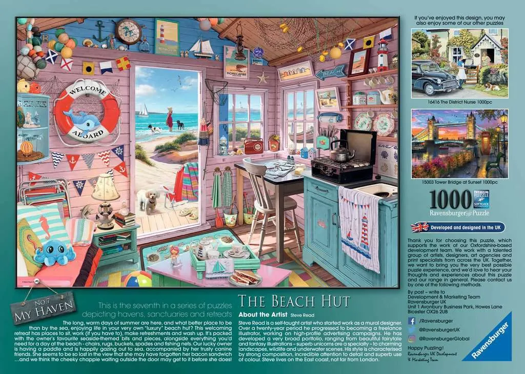 1000pc Puzzle - The Beach Hut