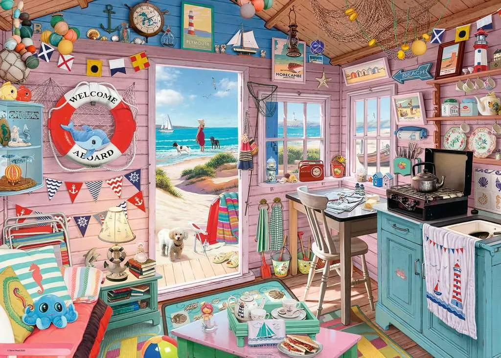 1000pc Puzzle - The Beach Hut