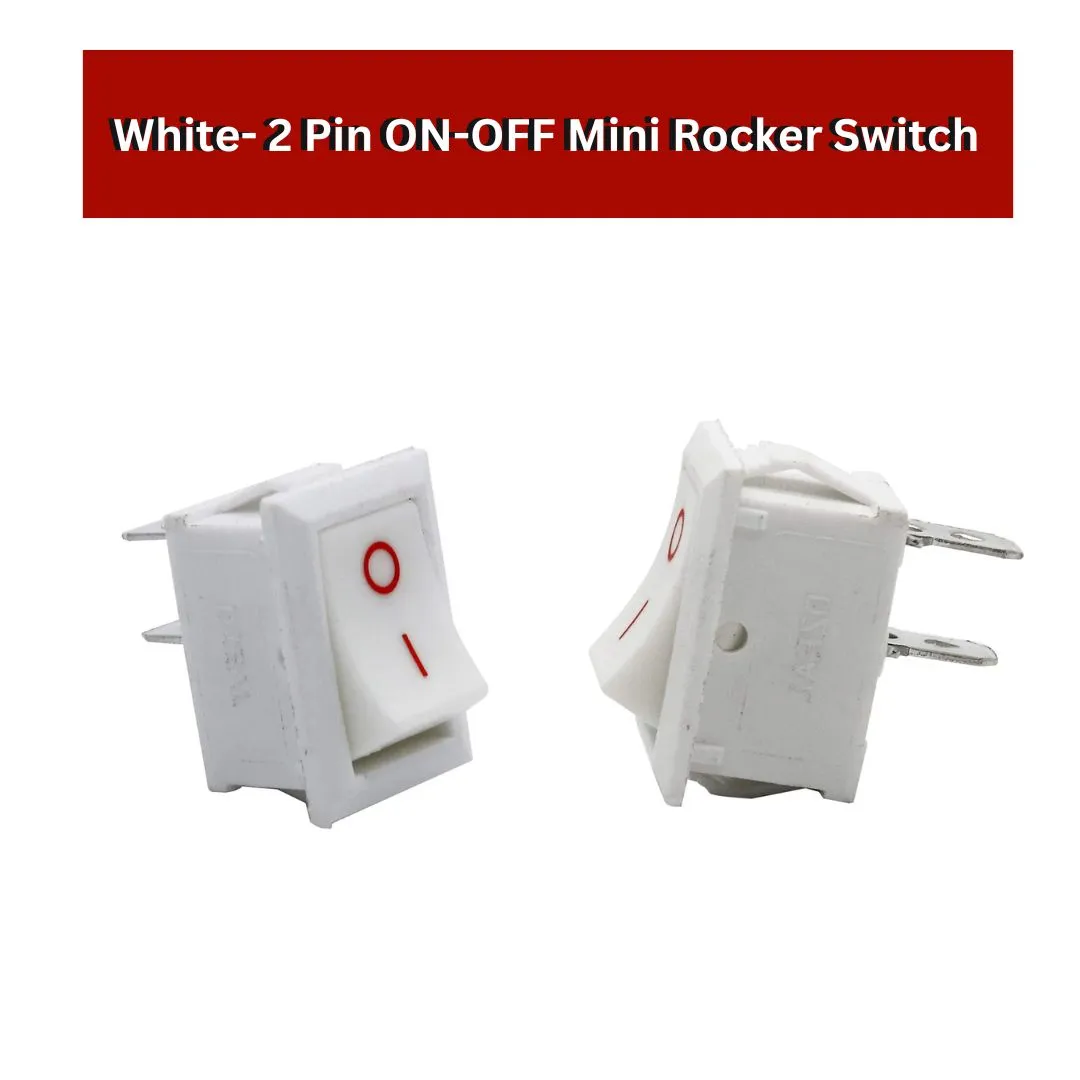 2-Pin Mini Rocker Switch