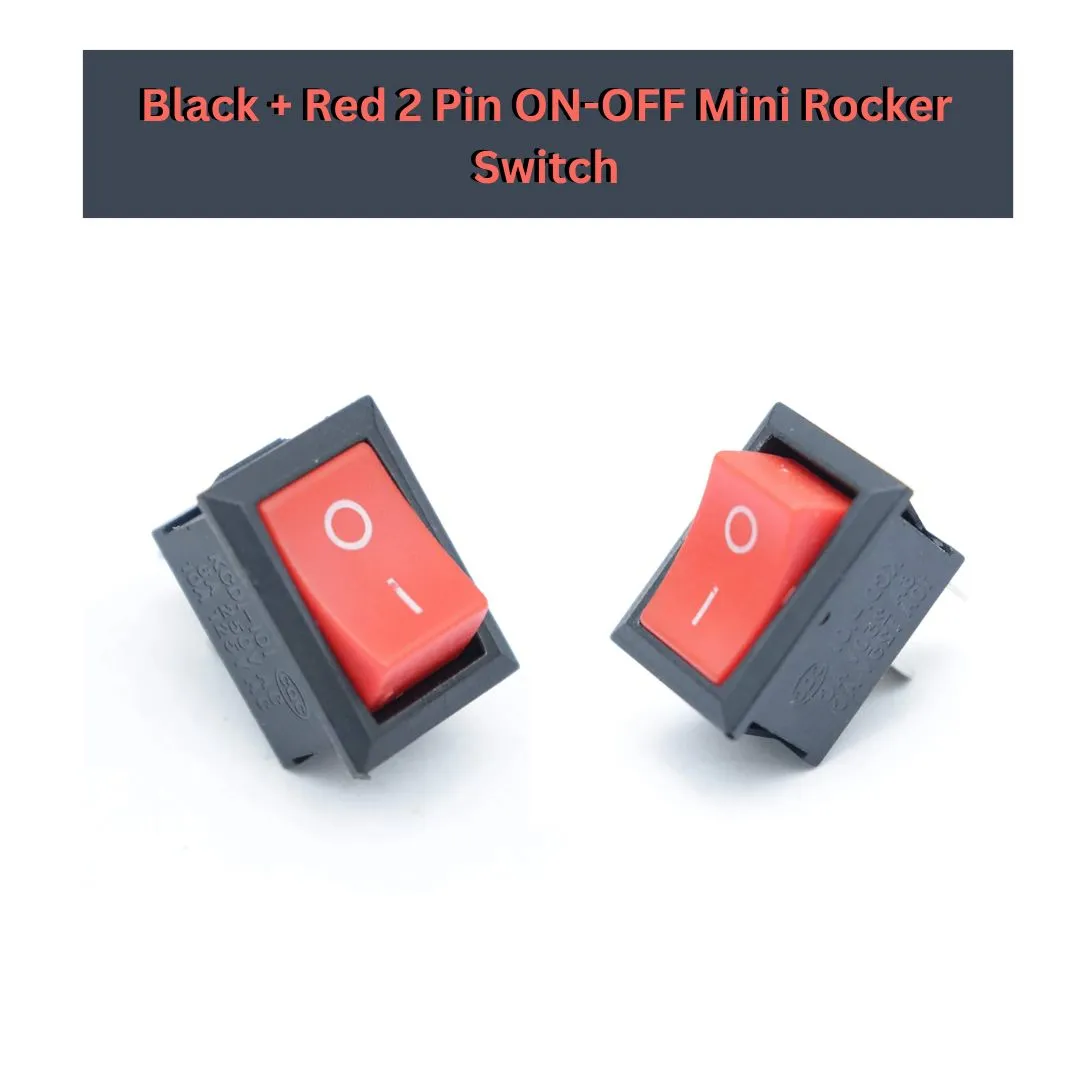 2-Pin Mini Rocker Switch