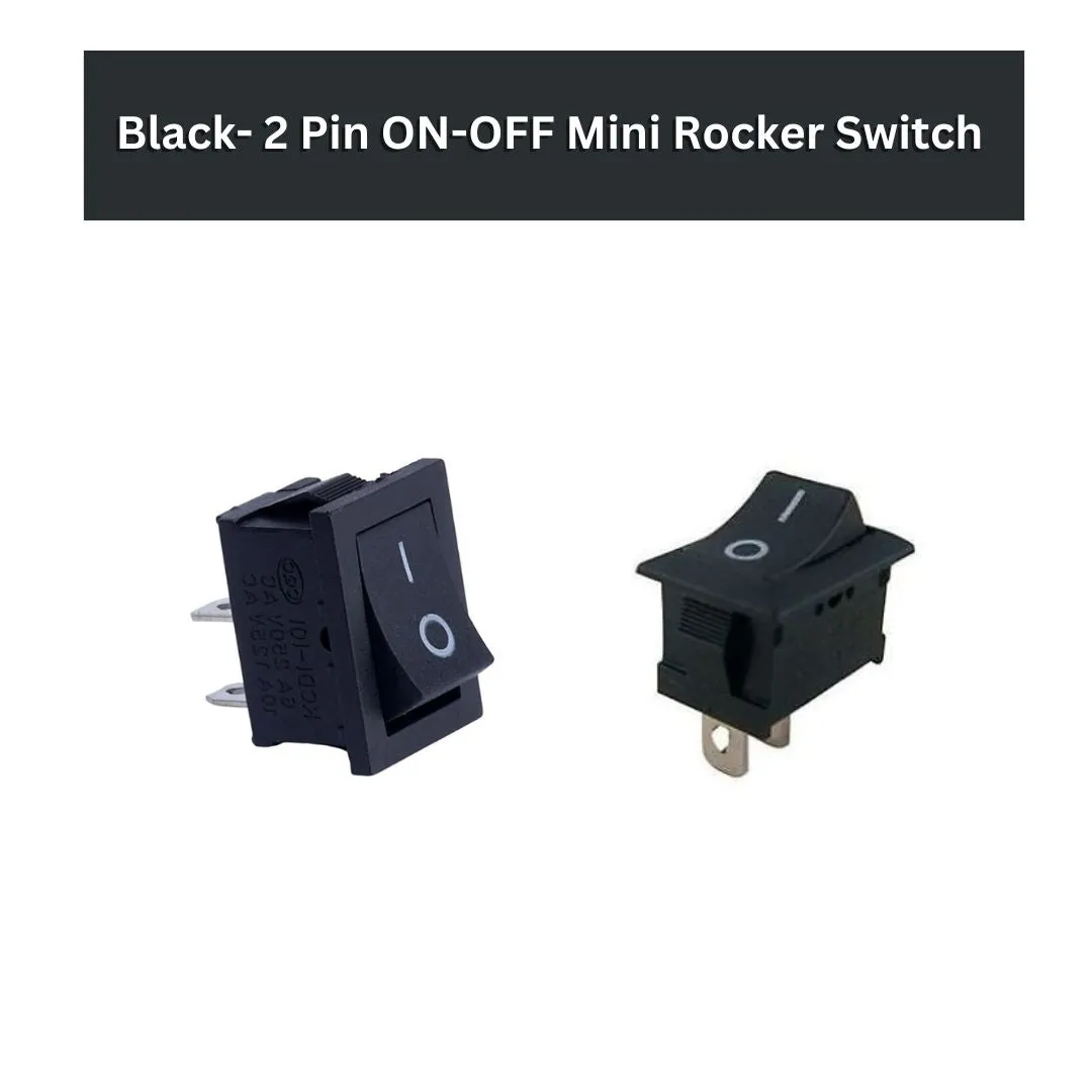 2-Pin Mini Rocker Switch