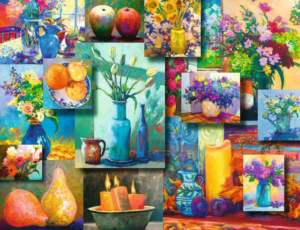 2000pc Puzzle - Still Life Beauty