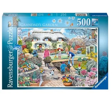 500 pc Puzzle - Grandad's Garden