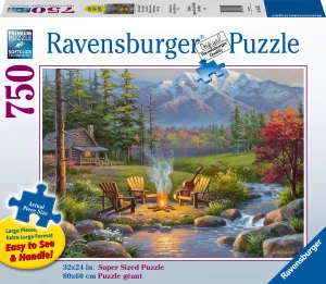 750pc Puzzle - Riverside Livingroom