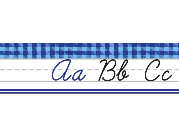 Alphabet Line Cursive | Southern Charm | UPRINT | Schoolgirl Style