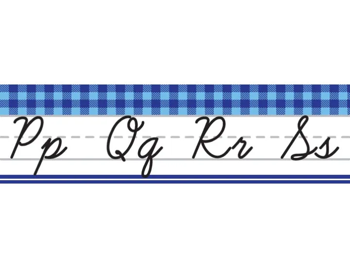 Alphabet Line Cursive | Southern Charm | UPRINT | Schoolgirl Style