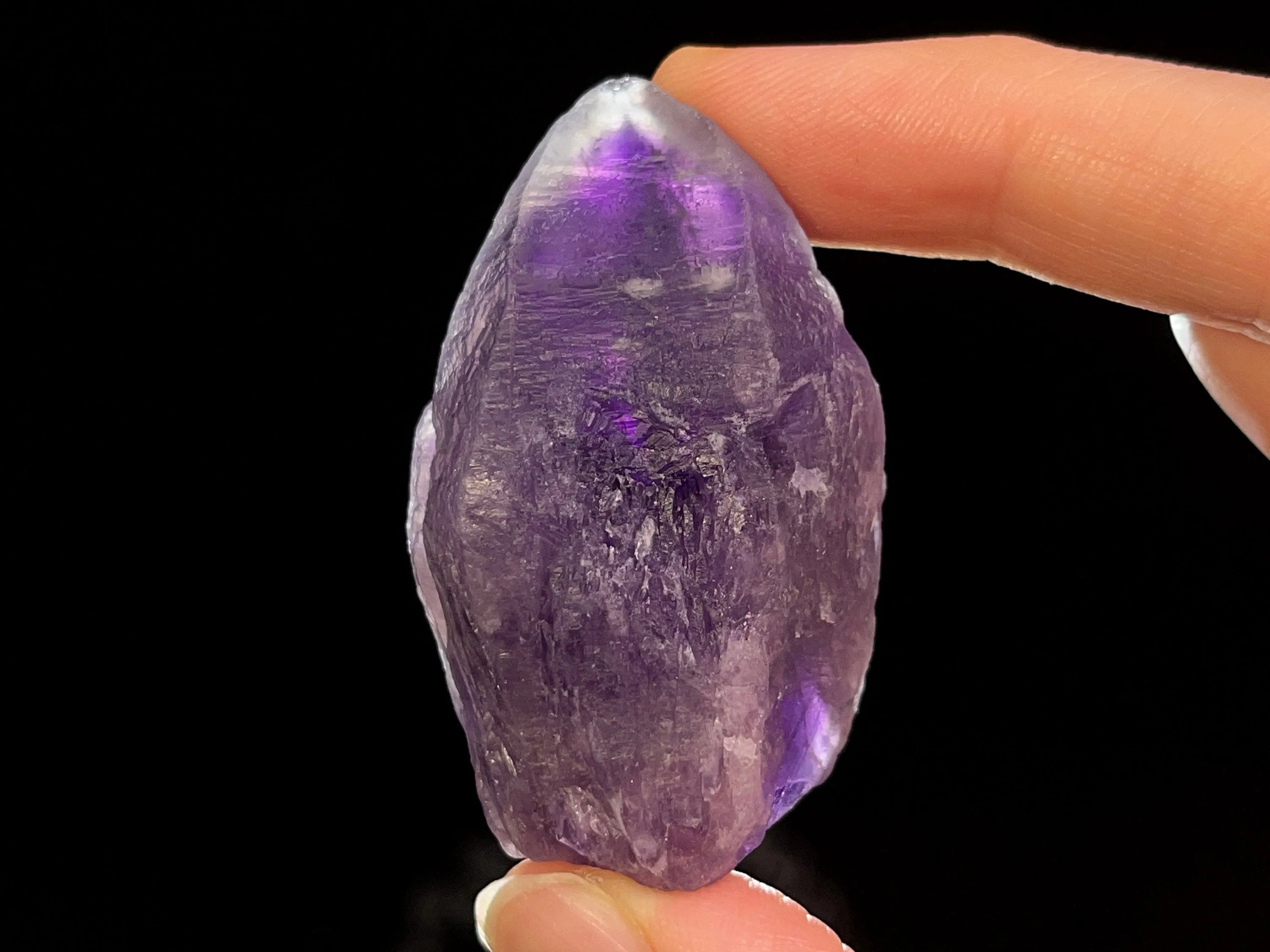 AMETHYST Raw Crystal - Birthstone, Unique Gift, Home Decor, Boho Decor, 46786