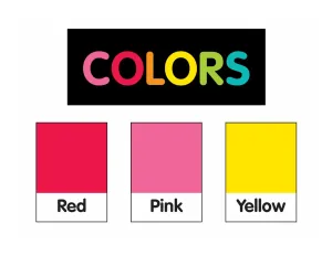 Art Color Chart | Color My Classroom | UPRINT | Schoolgirl Style