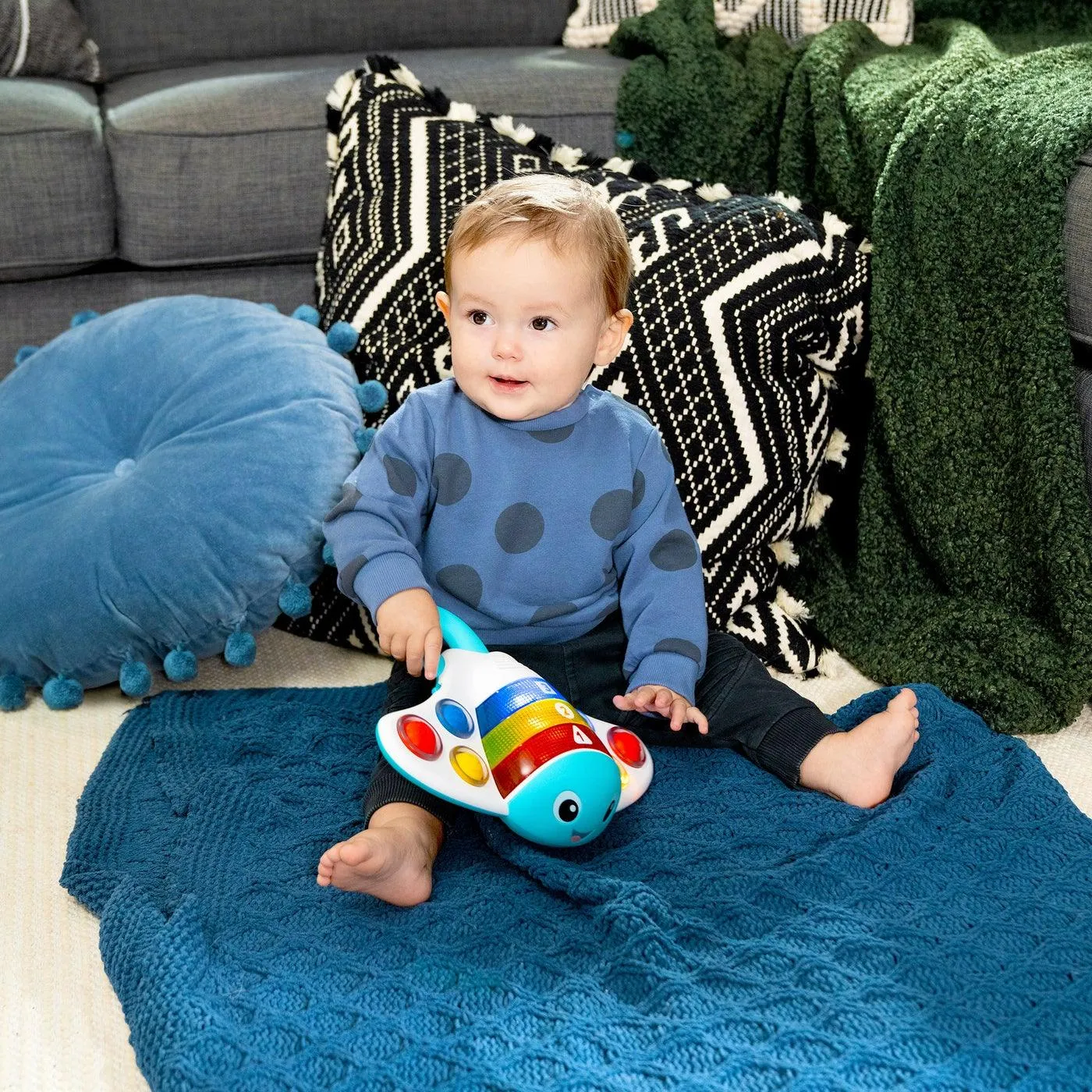 Baby Einstein Pop & Explore Stingray™ Popper Toy