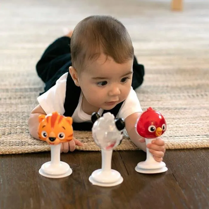 Baby Einstein Rattle & Jingle Trio - Take-Along Rattle Toy Set - 3 Pack