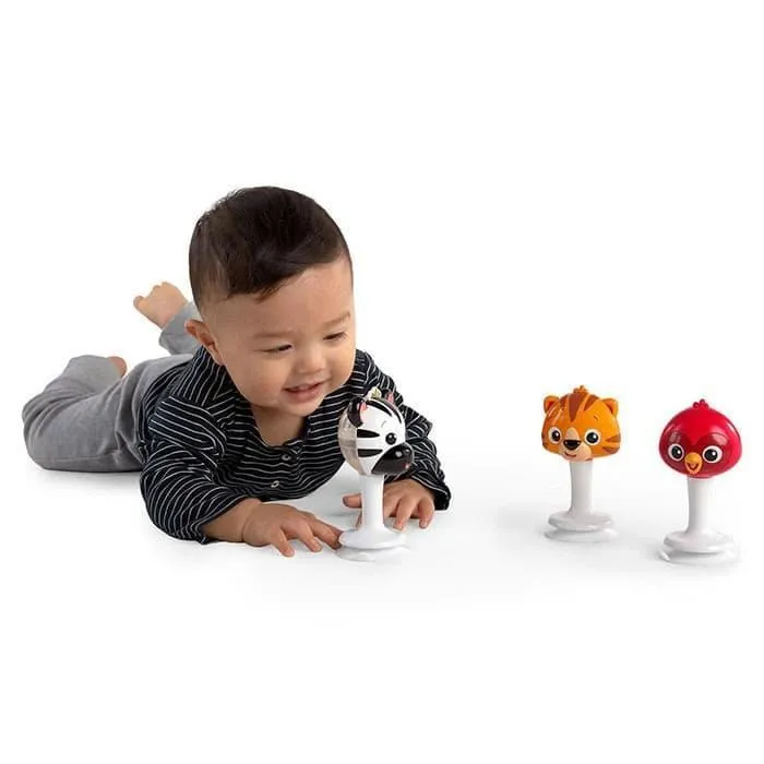 Baby Einstein Rattle & Jingle Trio - Take-Along Rattle Toy Set - 3 Pack