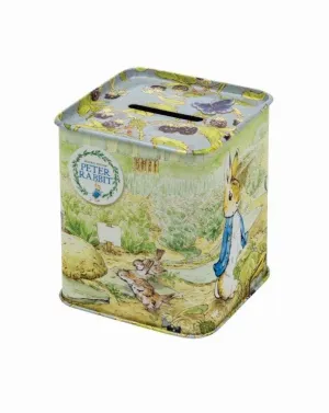 Beatrix Potter Peter Rabbit Money Tin