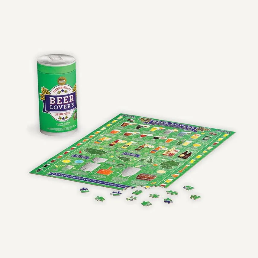 Beer Lover's Jigsaw Puzzle: 500 Pieces