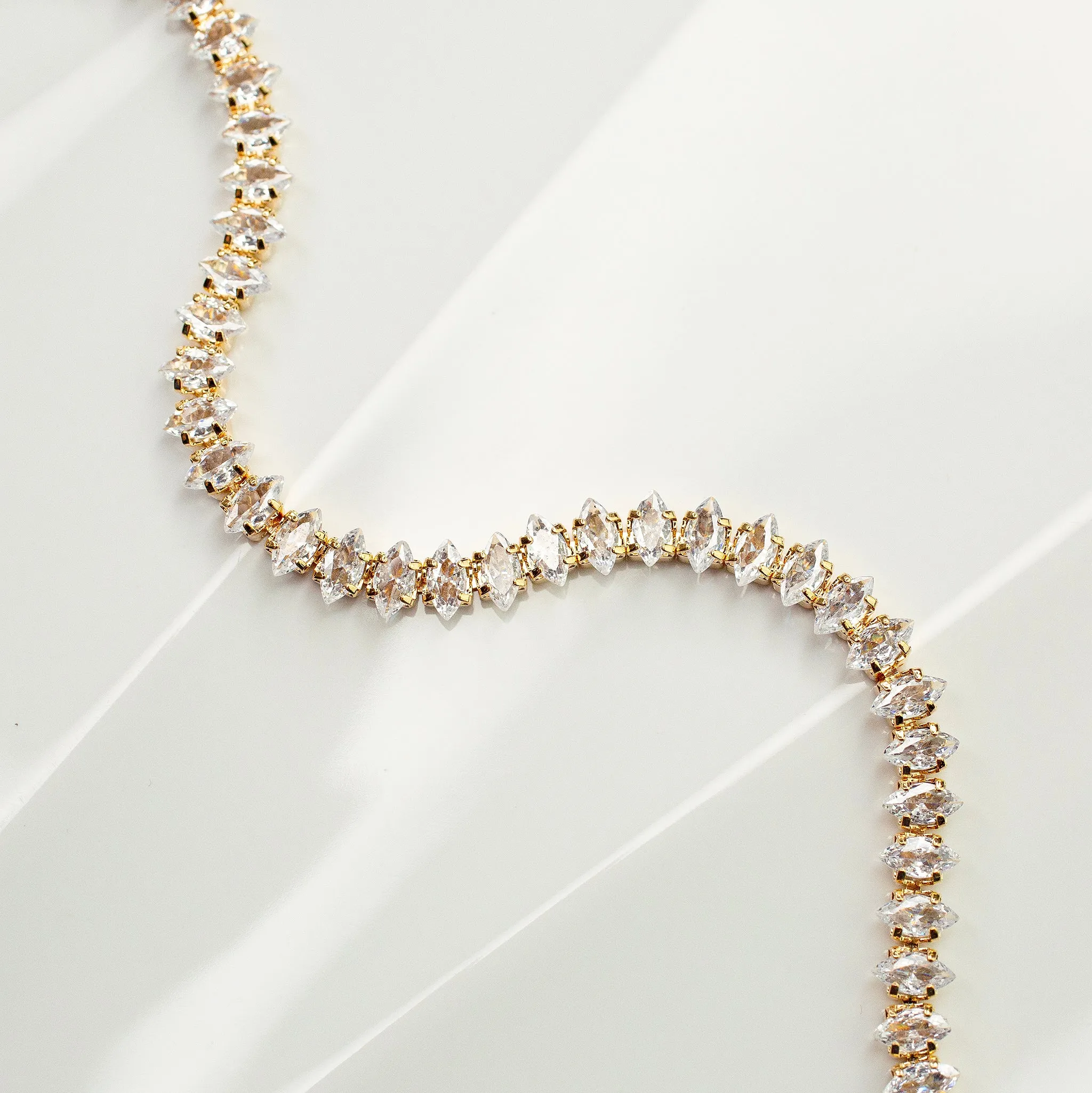 Bellini Marquise Crystal Tennis Bracelet