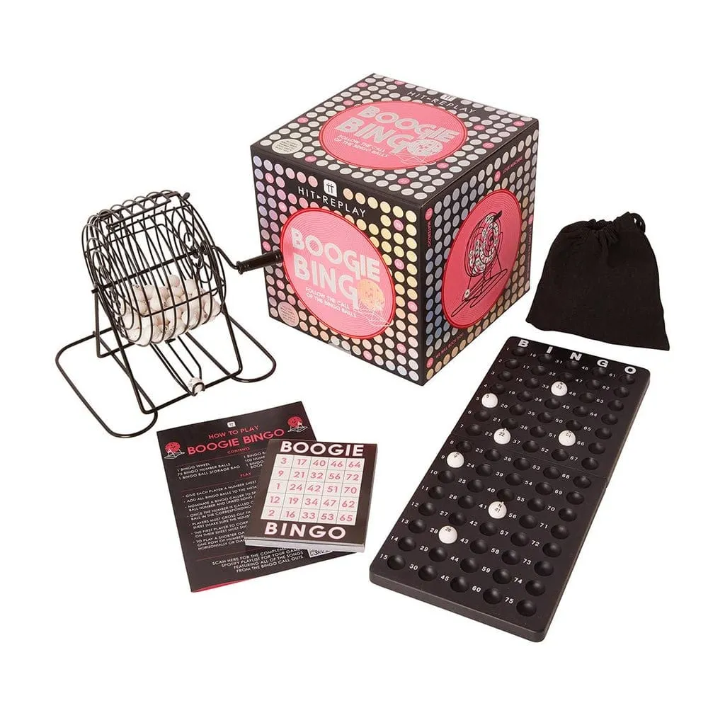 Boogie Bingo Game With Metal Bingo Cage