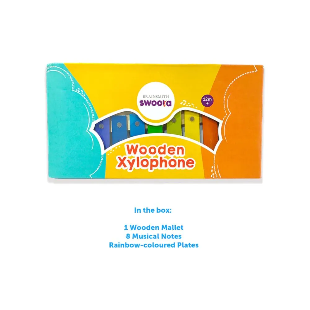 BRAINSMITH Swoora Wooden Xylophone 12 m