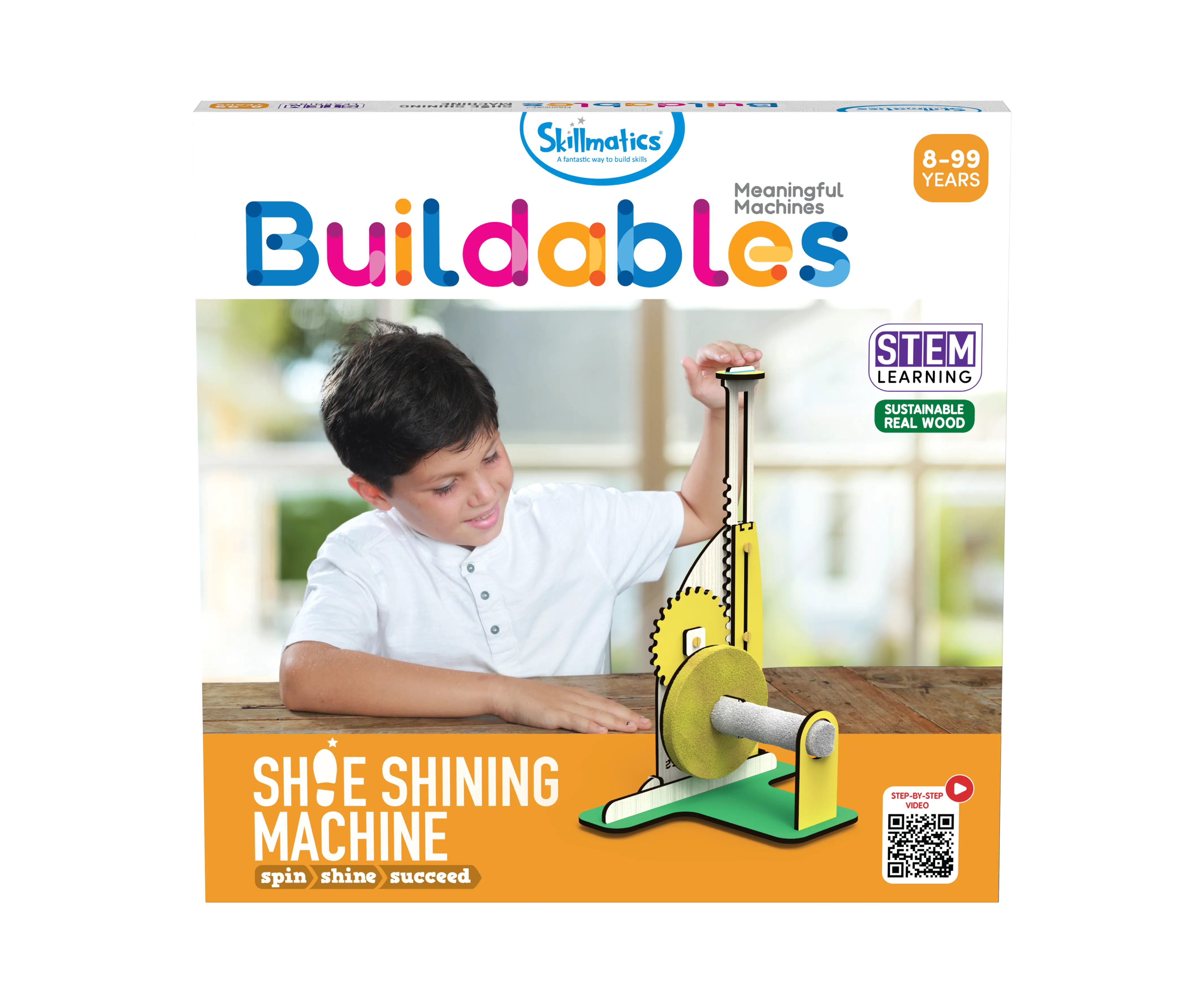 Buildables Shoe Shining Machine | STEM Construction Toys (ages 8 )