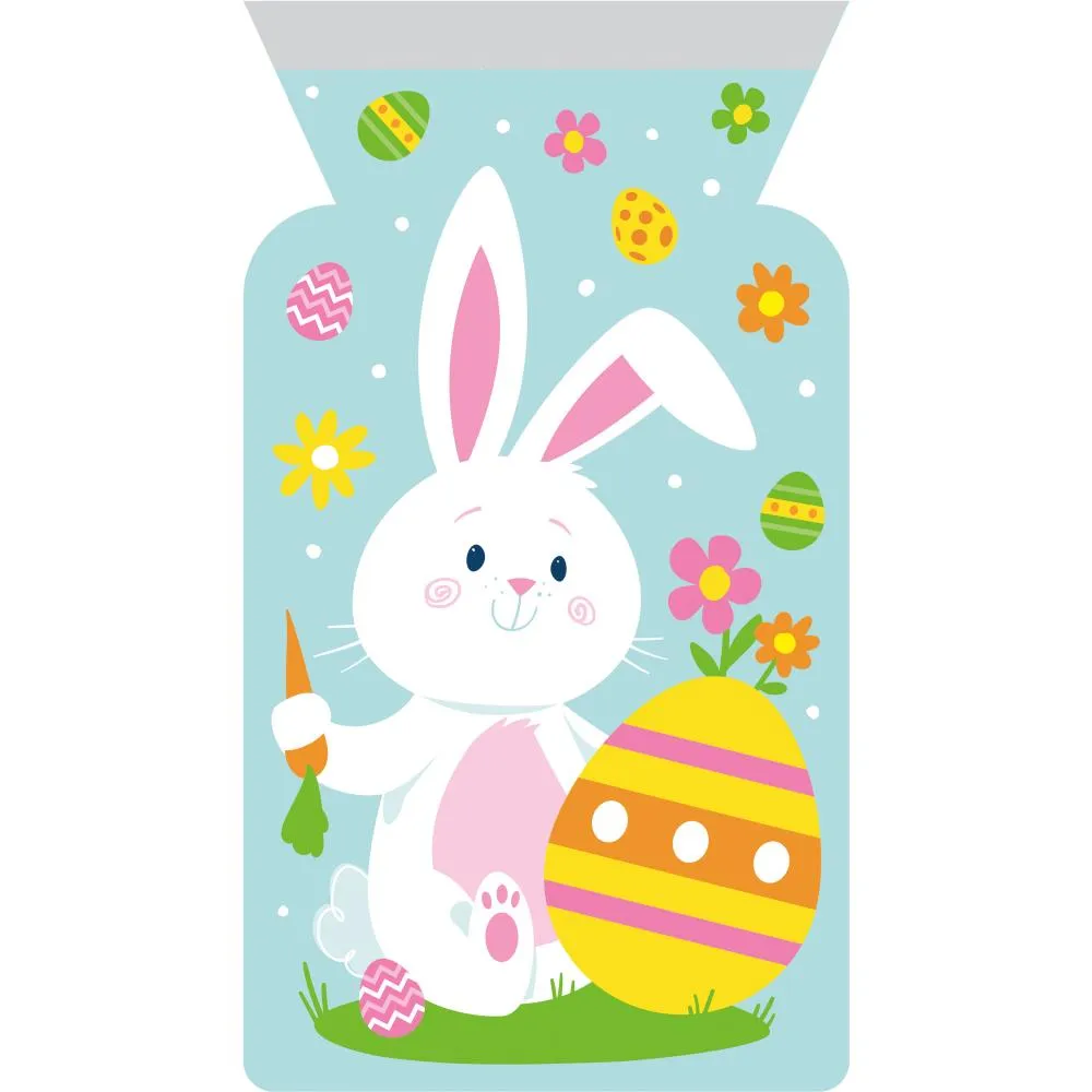 Bulk Easter Characters Cello Bag with Zipper (Case of 144)