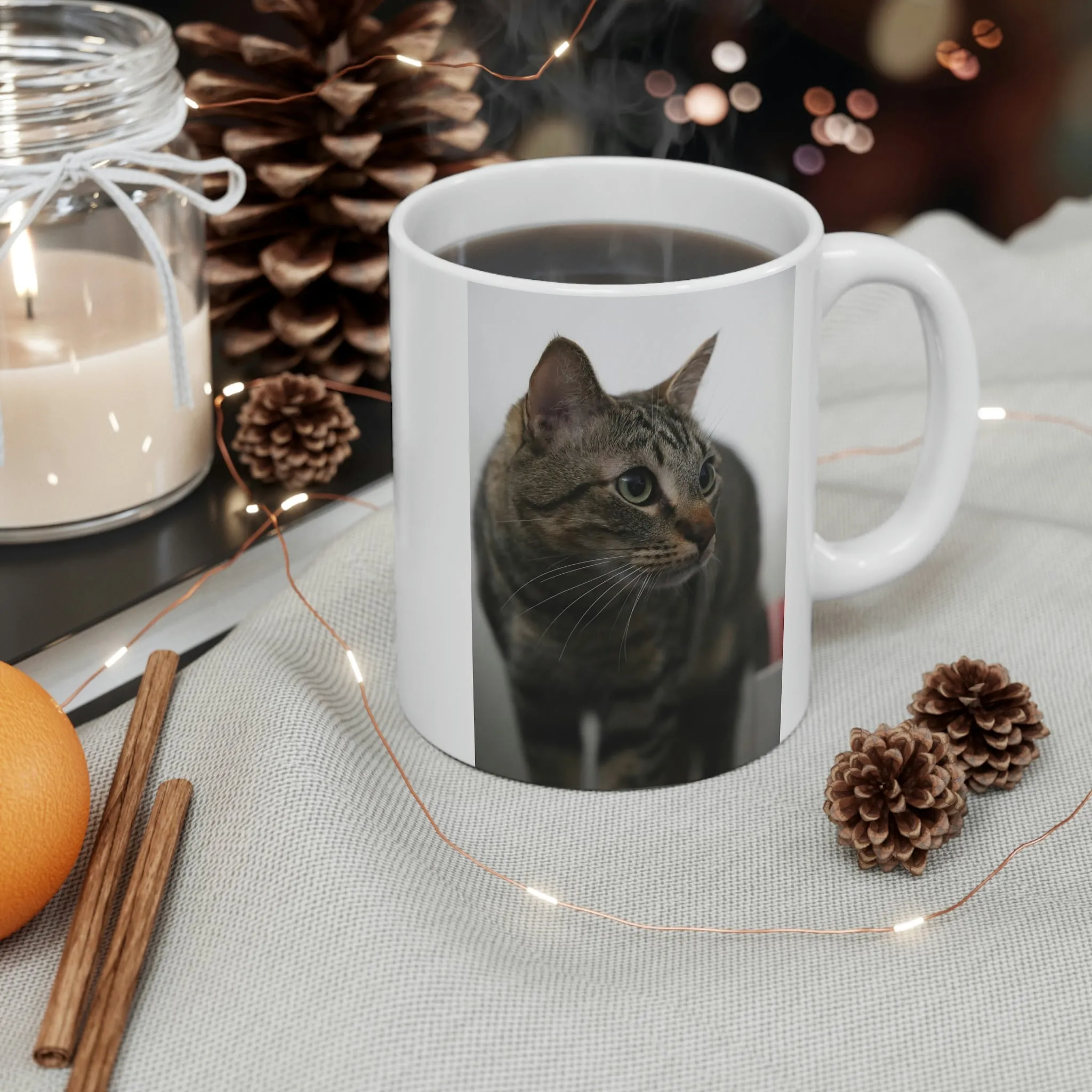 Cat -Ceramic Mug 11oz