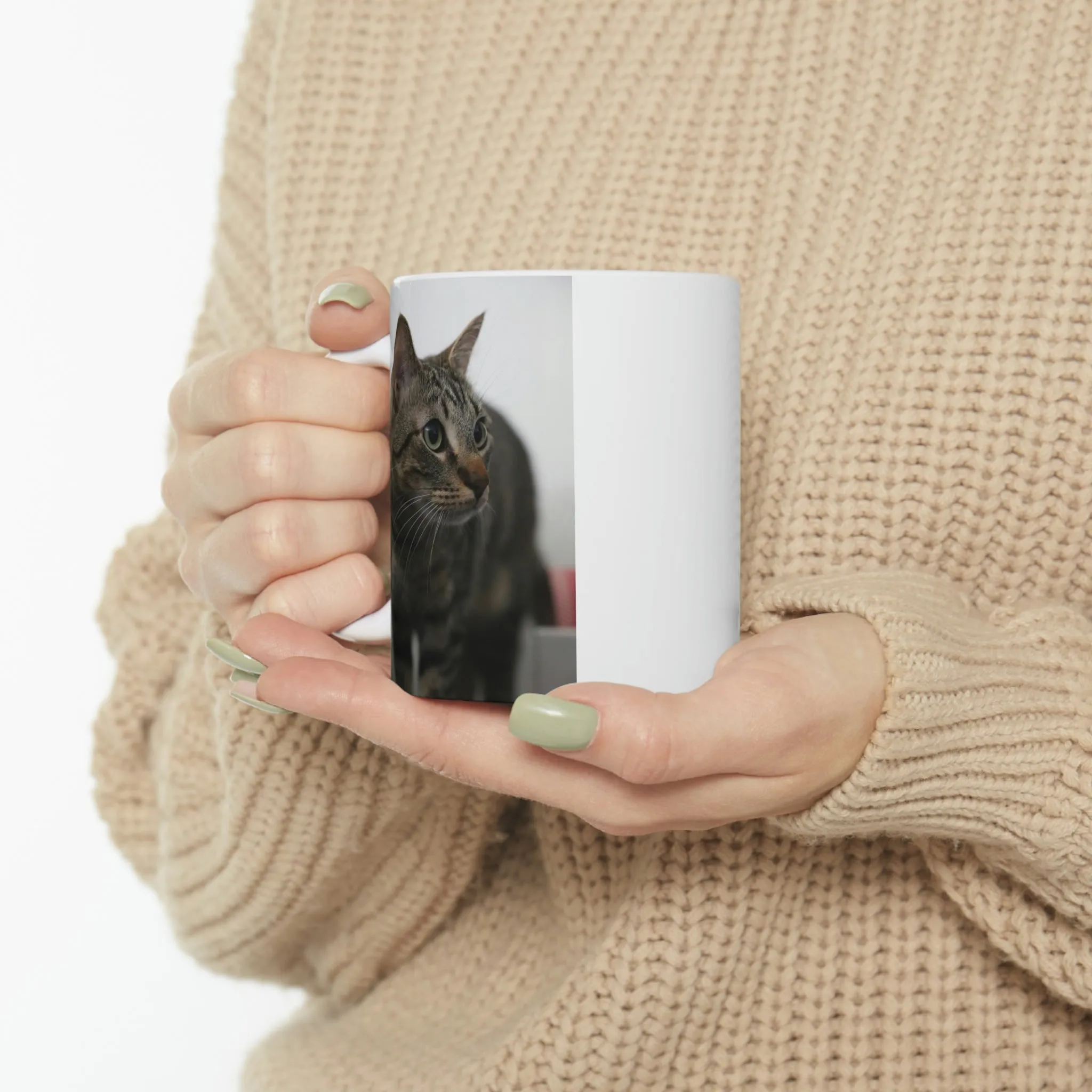 Cat -Ceramic Mug 11oz