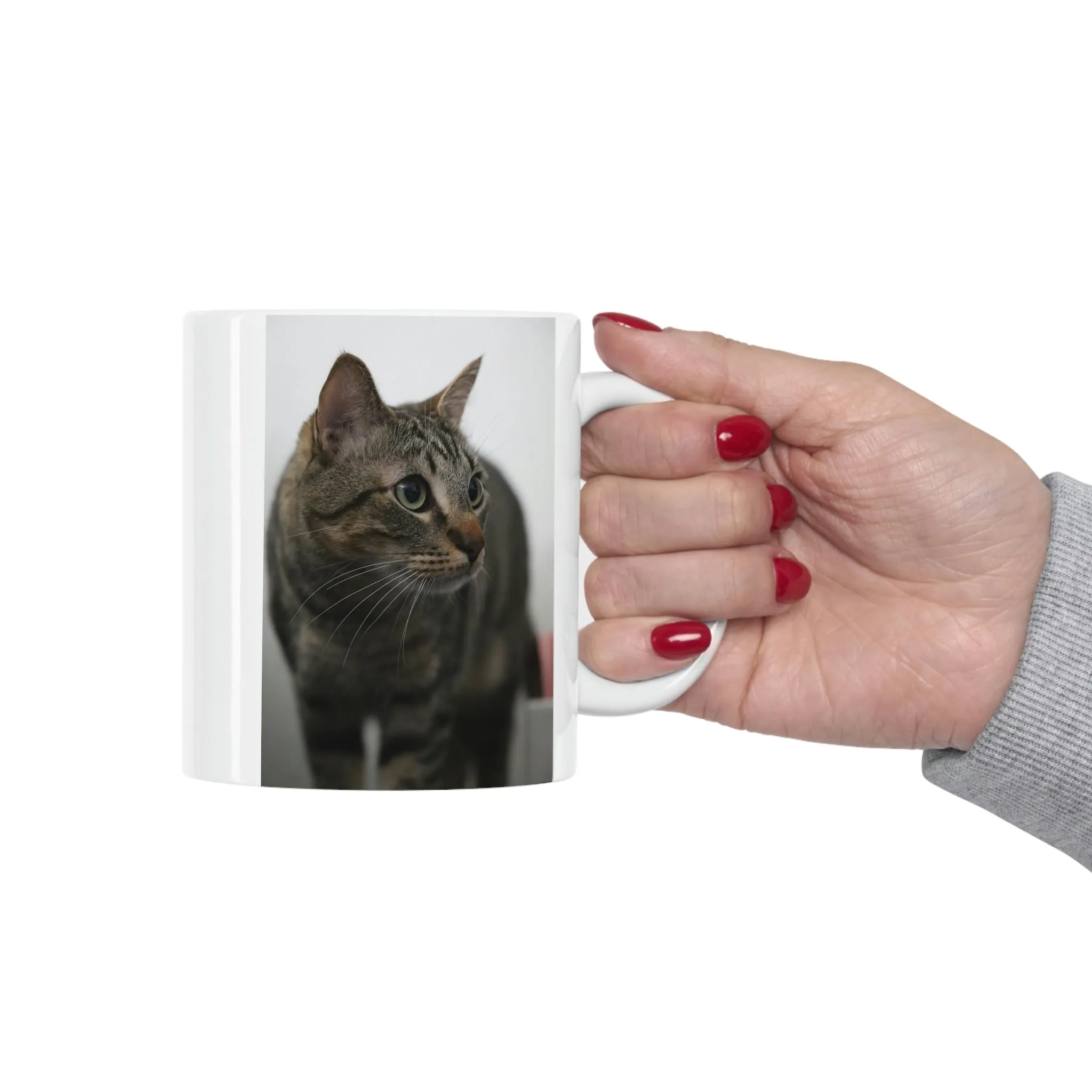 Cat -Ceramic Mug 11oz