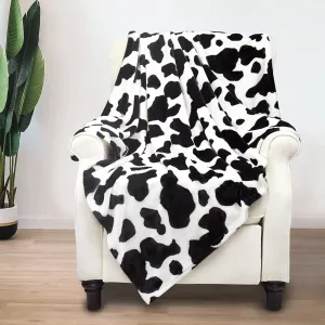 Cow Print Blanket