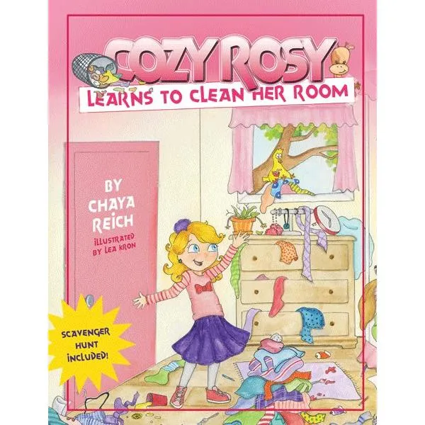 Cozy Rosy Learns to Clean Her Room Book & CD Vol. 1 By by Chaya Reich & Lea Kron