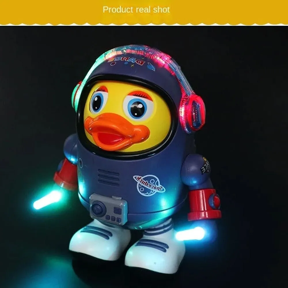 Dancing Space Duck with Music & Light