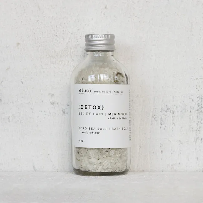 {DETOX} Dead Sea Salt Bath Soak