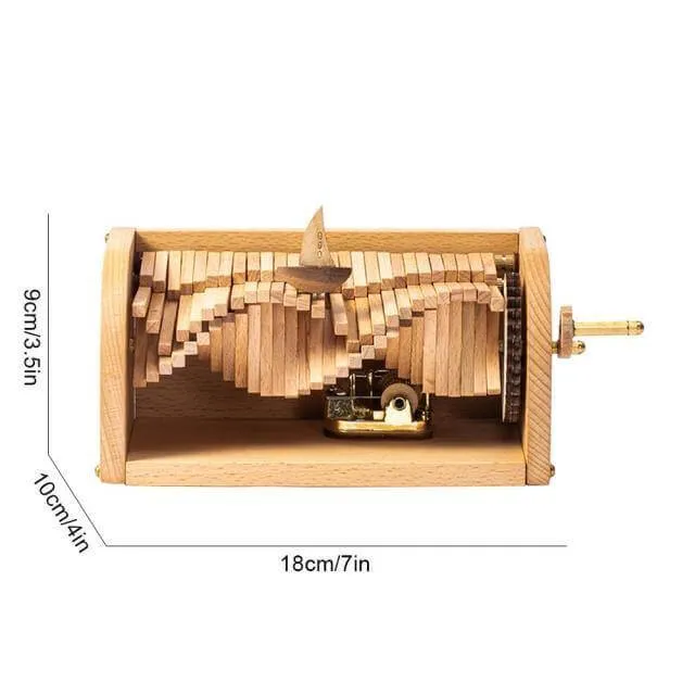 DIY Wooden Puzzle Model Music Box Kit