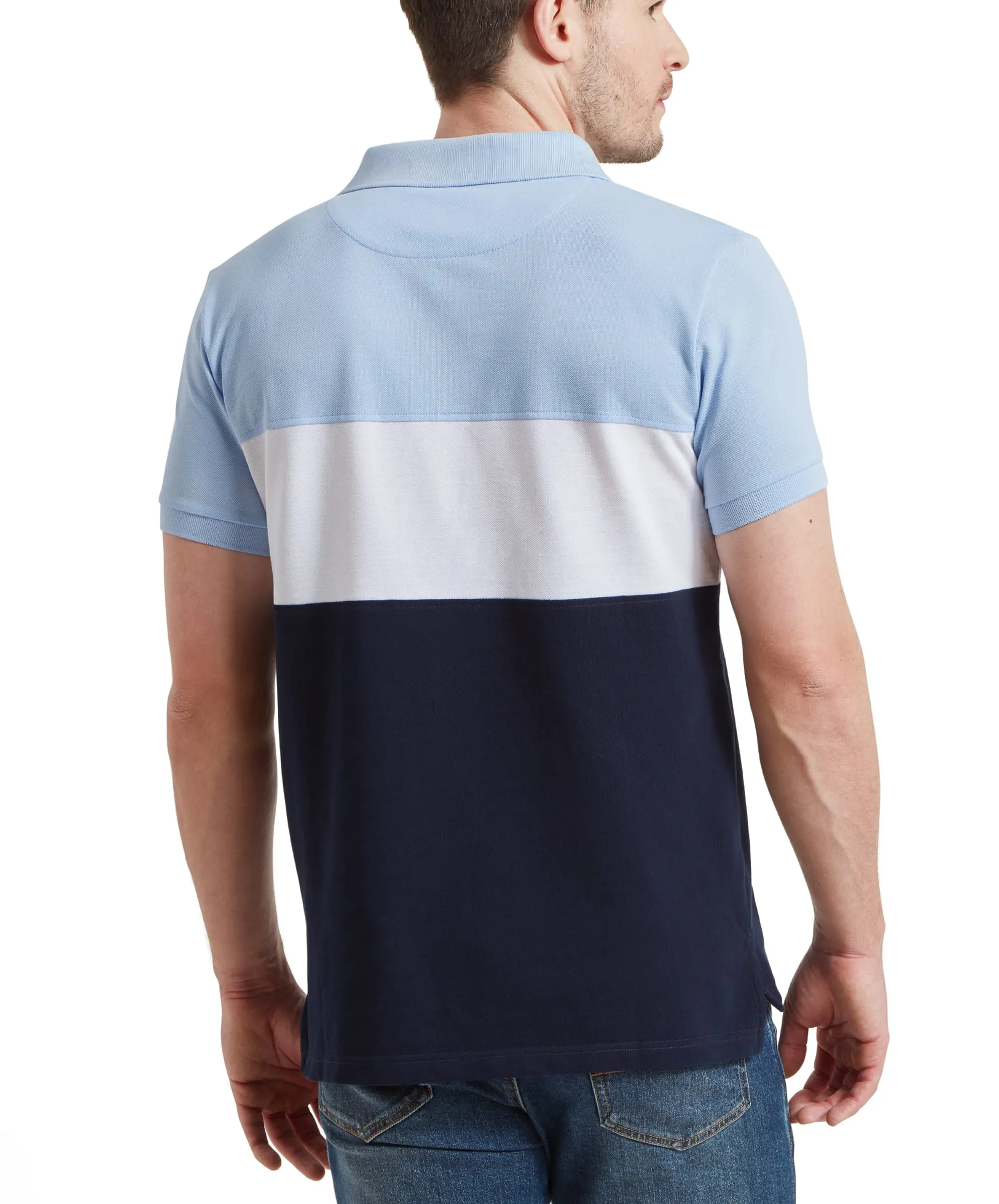 Exeter Heritage Polo Shirt - Pale Blue