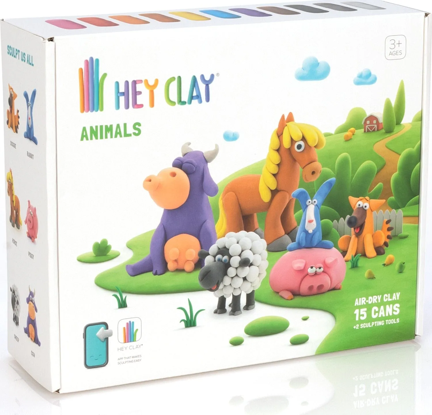 Fat Brain Hey Clay Animals - Art Kits for Kids