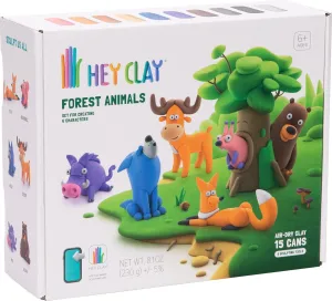 Fat Brain Hey Clay Forest Animals - Art Kits for Kids