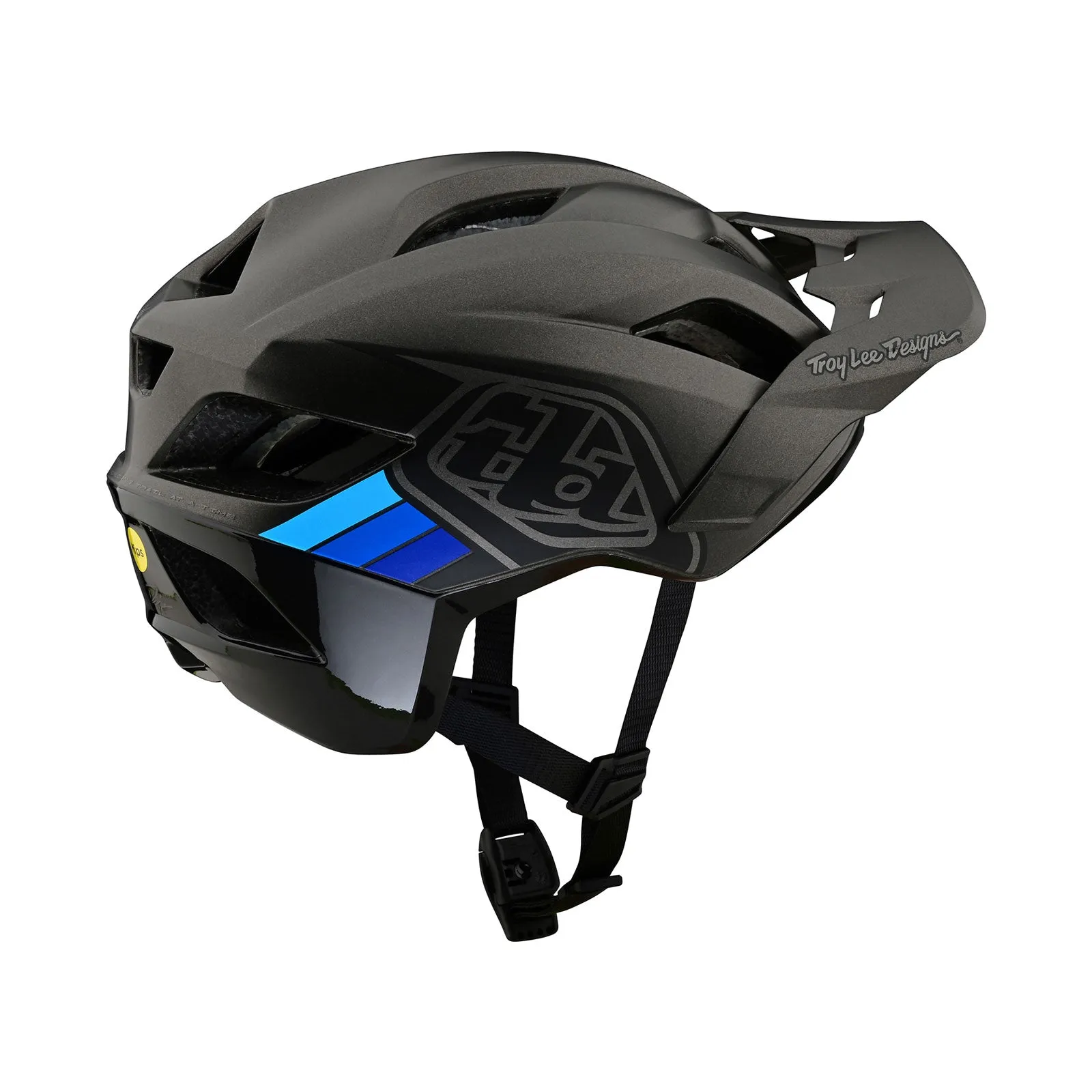 Flowline SE Helmet Badge Charcoal / Gray