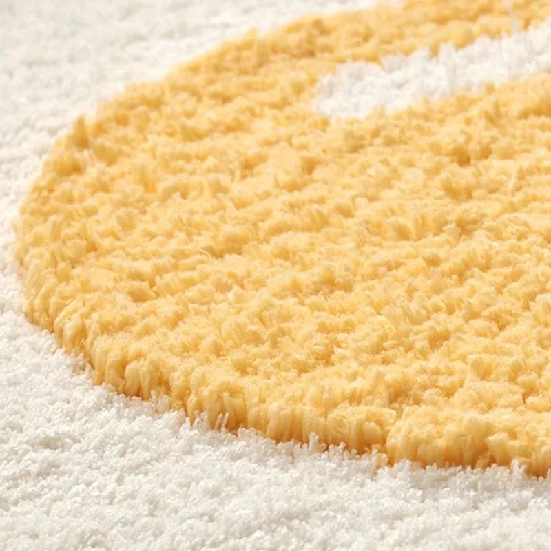 Fried Egg Rug