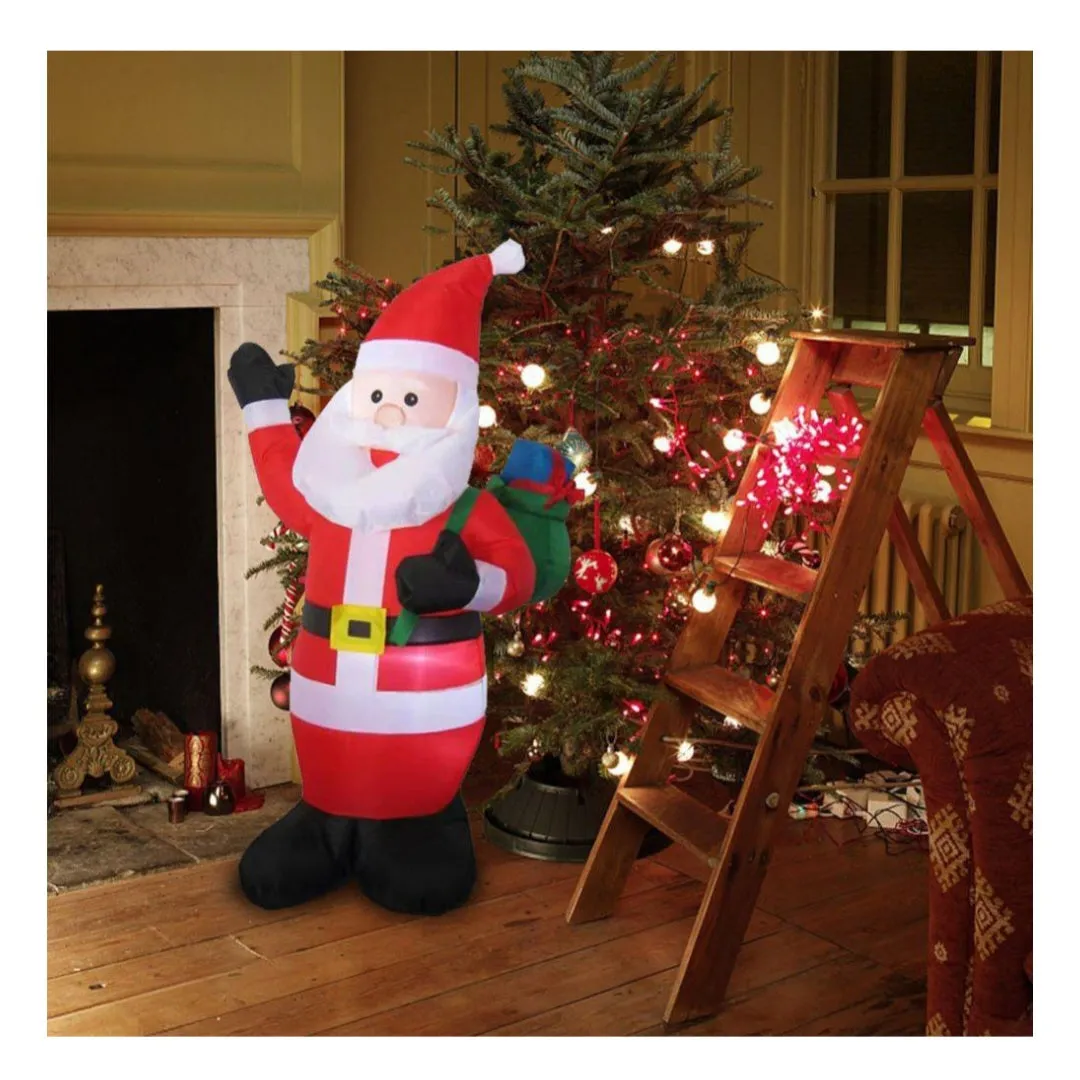 Fun Santas - 4FT Illuminated Inflatables