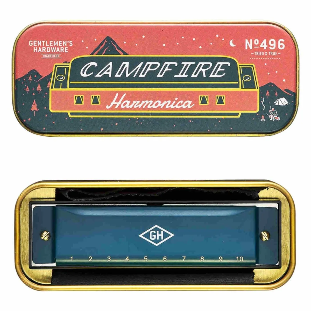 Gentlemen's Hardware Campfire Harmonica