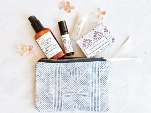 Gift Set - Canvas Makeup Bag