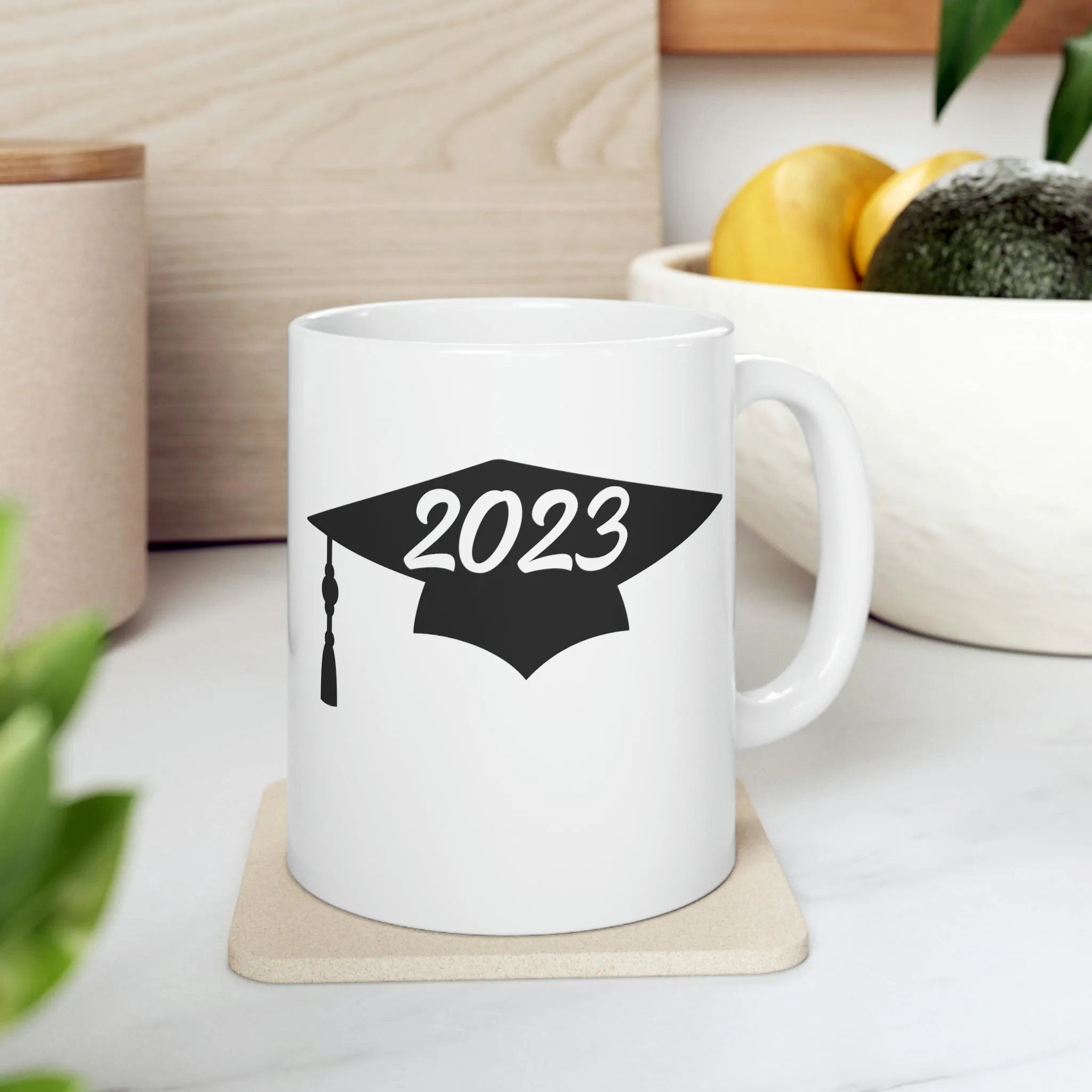 Graduation Cap -Ceramic Mug 11oz