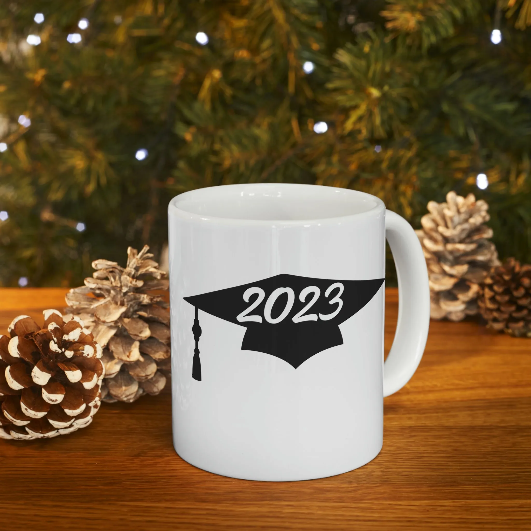 Graduation Cap -Ceramic Mug 11oz