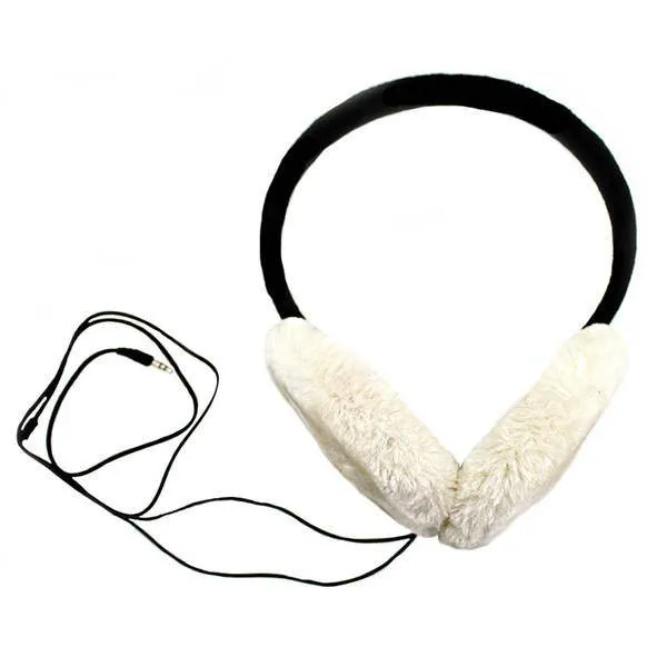 Headphone Earmuffs - White