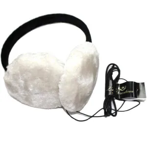 Headphone Earmuffs - White