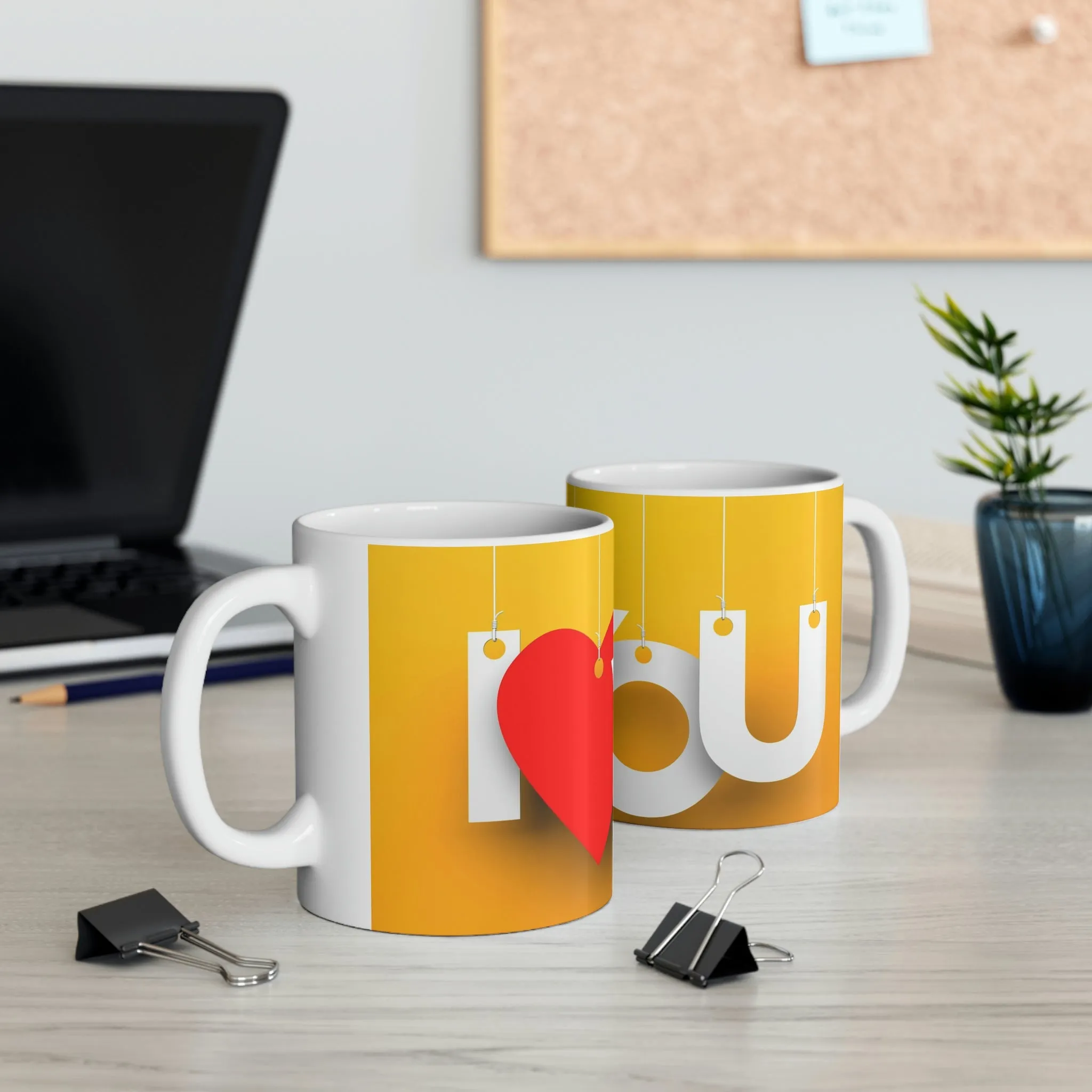 I Love You -Ceramic Mug 11oz