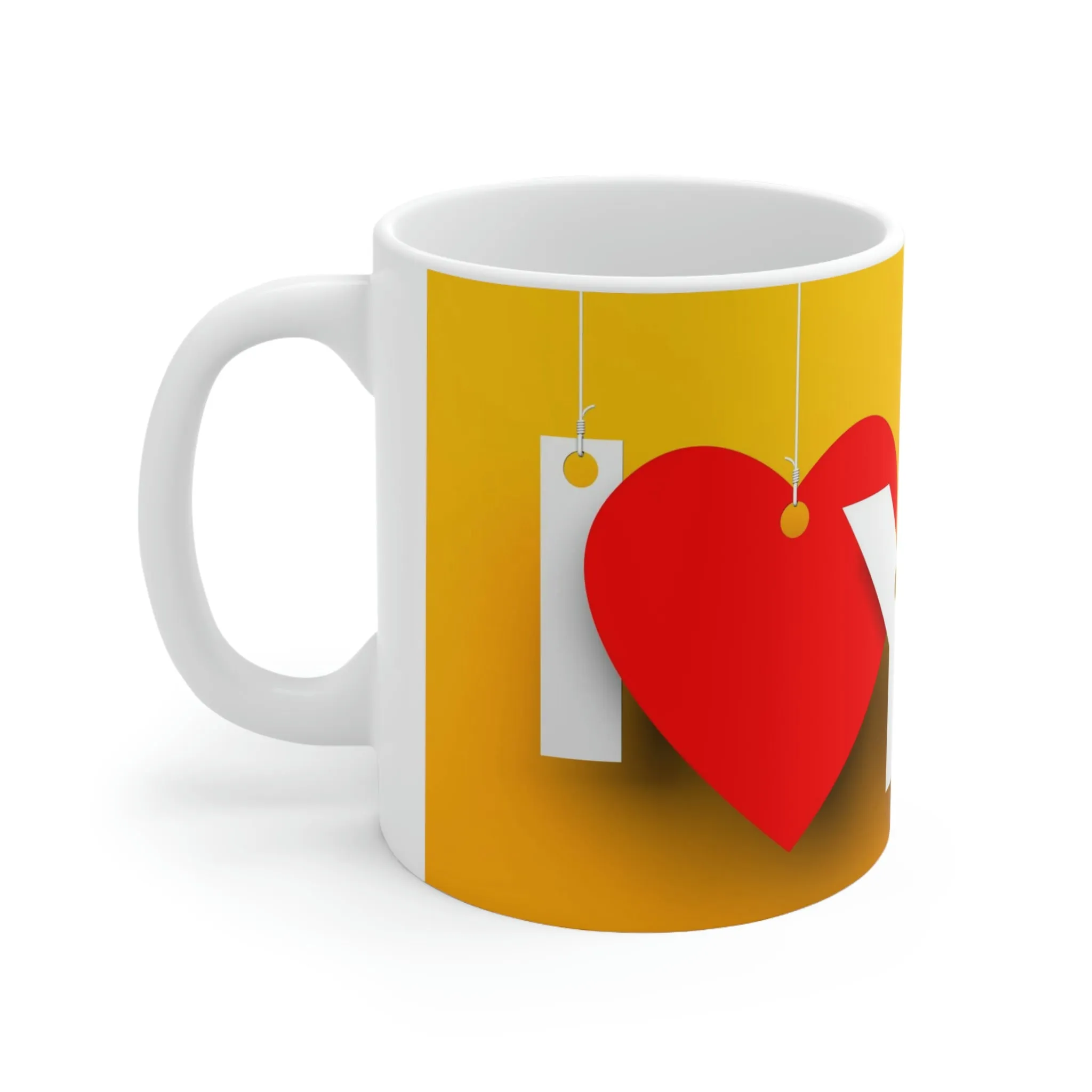 I Love You -Ceramic Mug 11oz