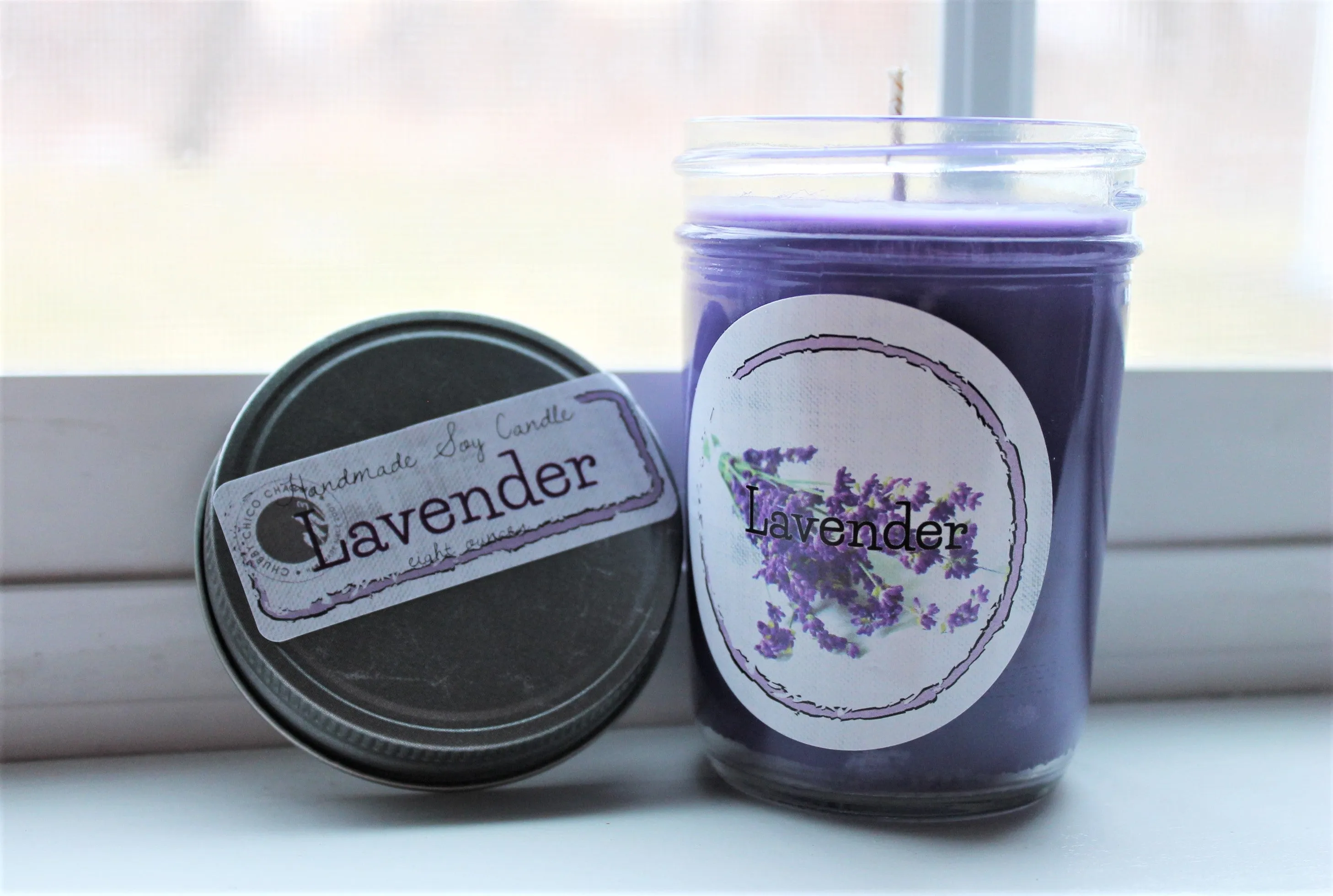 Lavender Scented Soy Candle