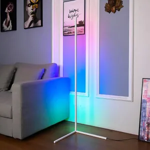 LED Corner Floor Lamp