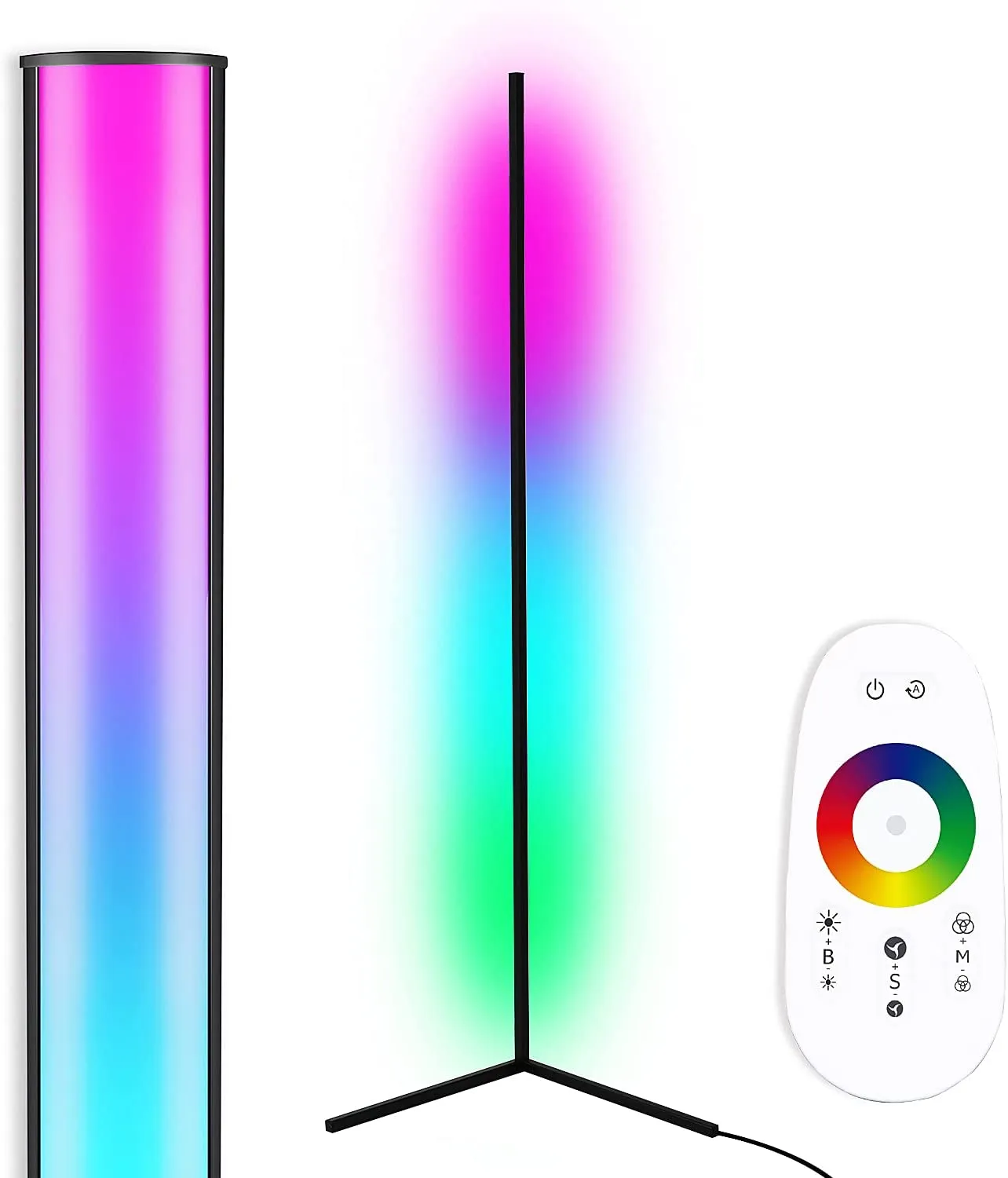 LED Corner Floor Lamp