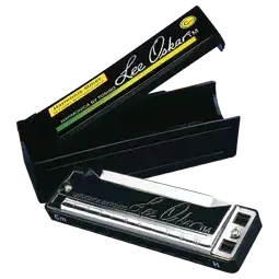 Lee Oskar C Minor Harmonic 10 Hole Harmonica LO1910H-C