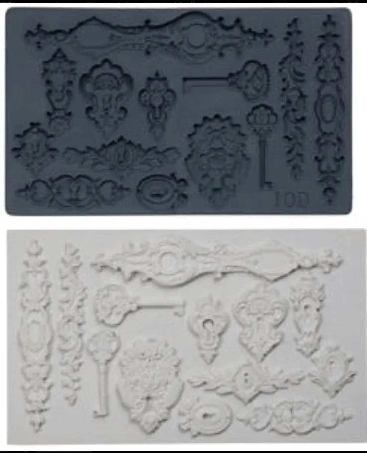 Lock & Key Decor Mould